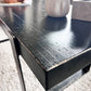 Modern Black Coffee Table, Recycled Materials LOCAL PICKUP ONLY