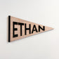 Wooden and Acrylic Name Pennant