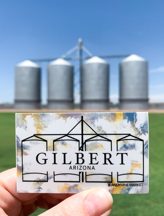 Gilbert Arizona Silos Sticker